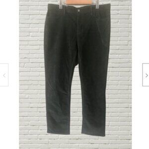 2016 Denim By Parasuco Mid-Rise Straight Corduroy Jeans in Green NWT Siz…